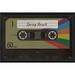 The Artwork Factory Cassette Tape Spring Break Framed Graphic Art Paper, Metal in Black/Gray | 16.63 H x 25.13 W x 1.13 D in | Wayfair 19645