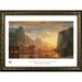 Buy Art For Less Museum Masters 'Valley of the Yosemite' by Albert Bierstadt Framed Painting Print Paper, in Gray/Orange | Wayfair IF MFA12G