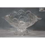 Charlton Home® Jacksonville Crystal Footed Fruit Glass Decorative Bowl Glass & Crystal | 7 H x 7 W x 12 D in | Wayfair