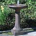 Campania International Longmeadow Concrete Fountain Concrete in Green | 36 H x 24 W x 24 D in | Wayfair FT-52-EM