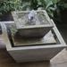 Campania International Kenzo Concrete Garden Terrace Fountain | 9.75 H x 11.75 W x 11.75 D in | Wayfair FT-262-NA