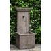 Campania International Marais Concrete Fountain | 44.75 H x 18.5 W x 16.75 D in | Wayfair FT-313-BR