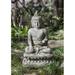 Campania International Seated Lotus Buddha Statue, Copper | 19 H x 12 W x 8 D in | Wayfair OR-134-PN