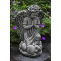 Campania International Angel's Prayer Statue, Copper | 15.25 H x 8.75 W x 9.5 D in | Wayfair C-110-PN