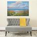 Darby Home Co 'Beach Walk' Acrylic/Oil Painting Print Multi-Piece Image on Canvas in Blue/Green | 32 H x 48 W x 1.38 D in | Wayfair