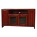 Darby Home Co Richland Solid Wood TV Stand for TVs up to 60" Wood in Red | 32 H in | Wayfair DBHM4307 41983193