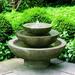 Campania International Platia Cast Stone Fountain | 21 H x 30.25 W x 30.25 D in | Wayfair FT-34-FN