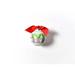Coton Colors Joy Branches Glass Ball Ornament Glass in Gray/Red | 3.94 H x 3.94 W x 3.94 D in | Wayfair CHMAS-JOYBR