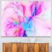 Design Art Christmas Fireworks - 3 Piece Graphic Art on Wrapped Canvas Set Canvas in Pink | 28 H x 36 W x 1 D in | Wayfair PT7930-3P