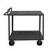 Durham Manufacturing Utility Cart w/ Ergonomic Handle Metal in Gray | 48 H x 43.75 W x 30 D in | Wayfair RSCE-3048-2-3.6K-ALD-95