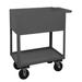 Durham Manufacturing Stock Utility Cart w/ Lips Up Metal in White | 39.25 H x 36 W x 24 D in | Wayfair RSC12-2436-2-3.6K-95