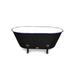 Darby Home Co Tari Lacquered Tub Sculpture Metal in Black | 13.75 H x 25 W x 10.75 D in | Wayfair DRBH2545 44273842