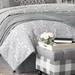 Eastern Accents Hampshire Storage Bench Upholstered/Cotton in Brown/Gray/White | 20 H x 37 W x 18 D in | Wayfair OTD-353