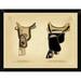 East Urban Home 'Saddles & Tack: McClellan Saddles I' Framed Graphic Art Print Paper | 12 H x 16 W x 1 D in | Wayfair EASN6317 39515684