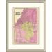 East Urban Home 'Mt. Vernon, New York, 1868' Framed Print Paper in Pink | 30 H x 23 W x 1.5 D in | Wayfair EASN4118 39507453