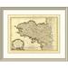 East Urban Home 'Bretagne, 1786' Framed Print Paper in Brown | 30 H x 38 W x 1.5 D in | Wayfair EASN3574 39505549