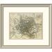 East Urban Home 'Birmingham, England, 1839' Framed Print Paper in Gray | 21 H x 24 W x 1.5 D in | Wayfair EASN4244 39507888