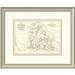 East Urban Home 'Civil War Map of the Field of Shiloh, Near Pittsburgh Landing, Tennessee, 1862' Framed Print Paper in Gray/White | Wayfair