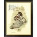 East Urban Home 'Nursery Rhymes: Jack & Jill' Framed Oil Painting Print Paper | 18 H x 14 W x 1 D in | Wayfair EASN7578 39524958