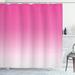 Ebern Designs Dothan Digital Hot Pink Design Print Single Shower Curtain Polyester | 75 H x 69 W in | Wayfair EBND3934 39393093