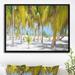 East Urban Home 'Palm Trees' Framed Photograph on Wrapped Canvas Metal in Green | 16 H x 32 W x 1 D in | Wayfair ERNH3842 46699410