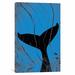 East Urban Home 'Emerging Underwater' Graphic Art on Canvas Canvas, Cotton in Black/Blue/Green | 26 H x 18 W x 1.5 D in | Wayfair ESTN7172 40497900