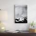 East Urban Home 'Black Space Song' Graphic Art Print on Wrapped Canvas Metal in Black/Gray/White | 60 H x 40 W x 1.5 D in | Wayfair