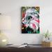 East Urban Home 'Bald Eagle' Painting Print on Canvas Canvas, Cotton in Green | 12 H x 8 W x 0.75 D in | Wayfair ESUR5170 37440733