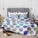 East Urban Home Hello Sayang 3 Piece Comforter Set Microfiber in Blue | Queen | Wayfair ETHH4455 45553220