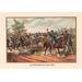 Buyenlarge U.S. Army Horse Artillery, 1865 by Arthur Wagner Painting Print in Brown/Green | 24 H x 36 W x 1.5 D in | Wayfair 0-587-02515-8C2436