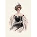 Buyenlarge 'Elegance in ' by Harrison Fisher Painting Print in Black | 36 H x 24 W x 1.5 D in | Wayfair 0-587-13499-2C2436