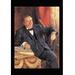 Buyenlarge 'Stephen Grover Cleveland' Painting Print in Black/Brown/Red | 36 H x 24 W x 1.5 D in | Wayfair 0-587-18052-8C2436