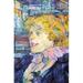 Buyenlarge 'Portrait of Miss Dolly' by Toulouse-Lautrec Painting Print in White | 36 H x 24 W x 1.5 D in | Wayfair 0-587-25453-xC2436