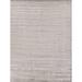 Brown/Gray 72 x 0.4 in Area Rug - EXQUISITE RUGS Robin Hand Loomed Striped Area Rug in Taupe/Gray Viscose/Wool | 72 W x 0.4 D in | Wayfair