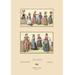 Buyenlarge 'Feminine Dress of Switzerland' by Auguste Racinet Graphic Art in Brown/Green/Red | 36 H x 24 W x 1.5 D in | Wayfair 0-587-14648-6C2436