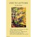 Buyenlarge 'Ode to Autumn' by John Keats Vintage Advertisement in Green/Orange | 66 H x 44 W in | Wayfair 0-587-26961-8C4466