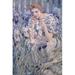 Buyenlarge Fleur De Lys by Robert Reid - Unframed Print in White | 36 H x 24 W x 1.5 D in | Wayfair 0-587-60764-LC2436