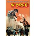 Buyenlarge 'Worse Day ' by Paris Pierce Graphic Art in Black/Orange | 66 H x 44 W x 1.5 D in | Wayfair 0-587-20701-9C4466