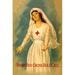 Buyenlarge 'Third Red Cross Roll Call' by Haskell Coffin Vintage Advertisement in White/Blue | 30 H x 20 W x 1.5 D in | Wayfair 0-587-20959-3C2030