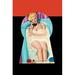 Buyenlarge Whisper Magazine Bubble Bath - Graphic Art Print in Black/Red | 30 H x 20 W x 1.5 D in | Wayfair 0-587-28578-8C2842