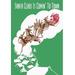 Buyenlarge 'Santa Claus is Comin' to Town Vintage Advertisement in Brown/Green/Red | 36 H x 24 W x 1.5 D in | Wayfair 0-587-02459-3C2436