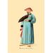 Buyenlarge Mandarin in Summer Dress by George Henry Malon Graphic art Paper in Blue | 36 H x 24 W x 1.5 D in | Wayfair 0-587-07565-1C2436