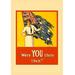 Buyenlarge 'Were You There Then?' by Harry J, Weston Vintage Advertisement in Orange/Red | 36 H x 24 W x 1.5 D in | Wayfair 0-587-21052-4C2436