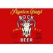 Buyenlarge 'Stanton Giant Bock Beer' Vintage Advertisement in Red | 24 H x 36 W x 1.5 D in | Wayfair 0-587-22560-2C2436