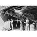 Buyenlarge Ground Crews of American Air Forces by Farm Security Administration - Photograph Print in Black/White | 20 H x 30 W x 1.5 D in | Wayfair