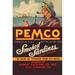 Buyenlarge 'Remco Smoked Sardines' Vintage Advertisement in Black/Blue | 30 H x 20 W x 1.5 D in | Wayfair 0-587-23961-1C2030