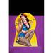 Buyenlarge Whisper Magazine Keyhole Dancer - Graphic Art Print in Blue/Indigo/Yellow | 66 H x 44 W x 1.5 D in | Wayfair 0-587-28553-2C4466