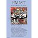 Buyenlarge 'Faust' by Johann Wolfgang Von Goethe Vintage Advertisement in Black/Blue/Red | 66 H x 44 W x 1.5 D in | Wayfair 0-587-27222-8C4466