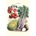 Buyenlarge Vegetables Tomato Varieties Celery & Potato by Philippe-Victoire Levêque De Vilmorin - Graphic Art Print in Brown/Green/Red | Wayfair