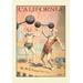 Buyenlarge 'California - We Will Pump You Up' by Wilbur Pierce Vintage Advertisement in Brown/Orange | 30 H x 20 W x 1.5 D in | Wayfair